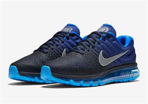 nike airmax 2017 donkerblauw met zwart|Nike Air Max sneakers 2017.